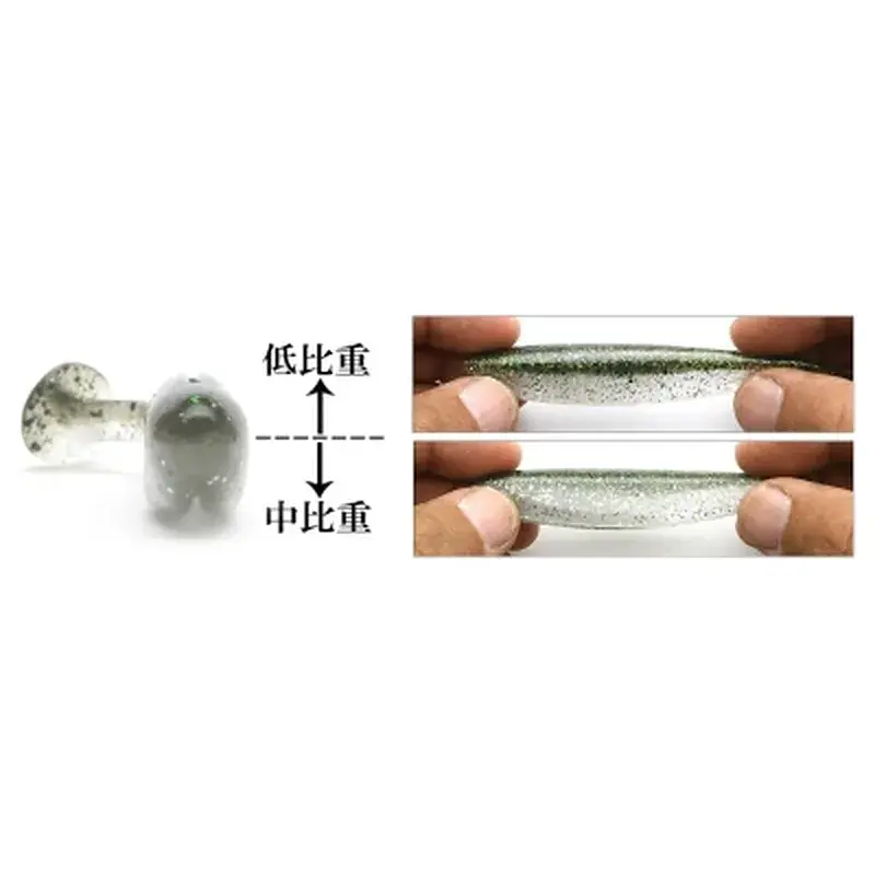 Силікон рибальський Keitech Easy Shiner 3.5" (7 шт/уп) EA22 electric silver shi (1551.13.12) - фото 4