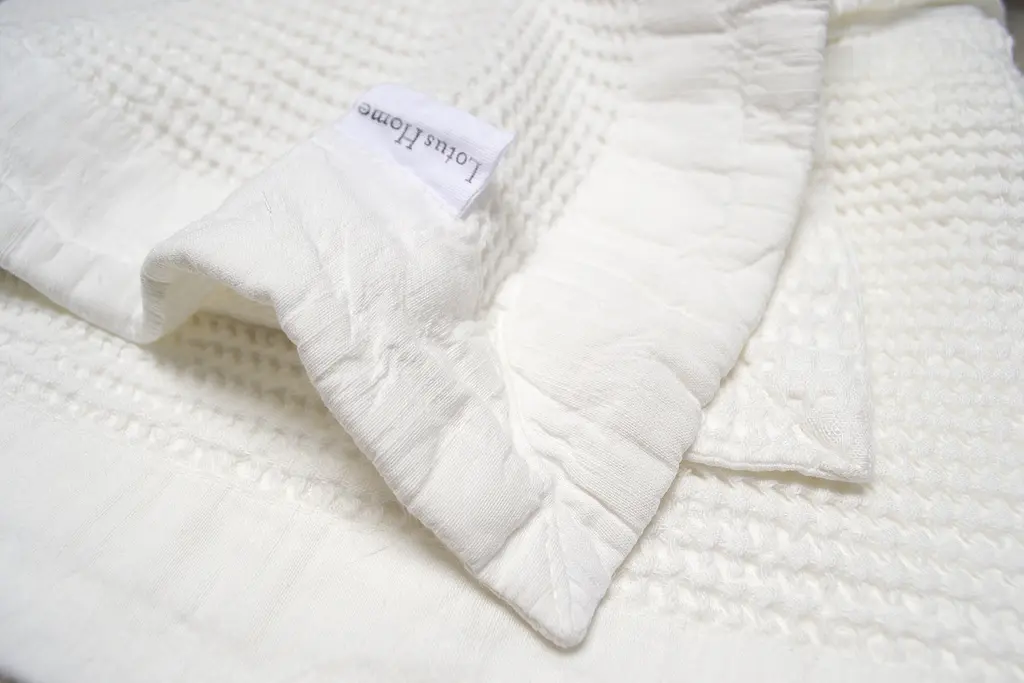 Покрывало Lotus Home - Rius off white молочный 180x240 - фото 5