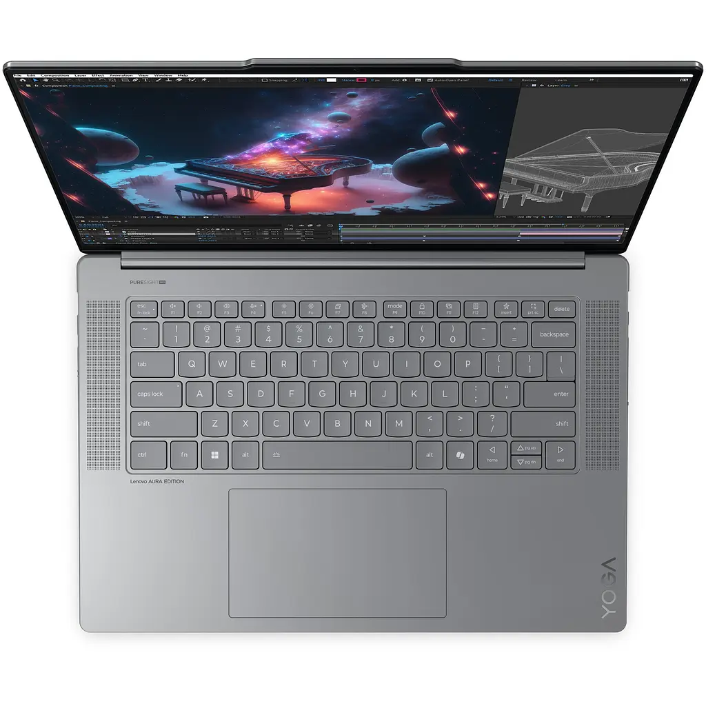 Ноутбук Lenovo Yoga Slim 7 15ILL9 с процессором Intel Core Ultra 7 258V 4.8GHz, 15.3" 2.8K, IPS, 120Hz, сенсорный, 32GB RAM LPDDR5x, 1TB SSD, Intel® Arc™ графикой, Windows® 1 - фото 5