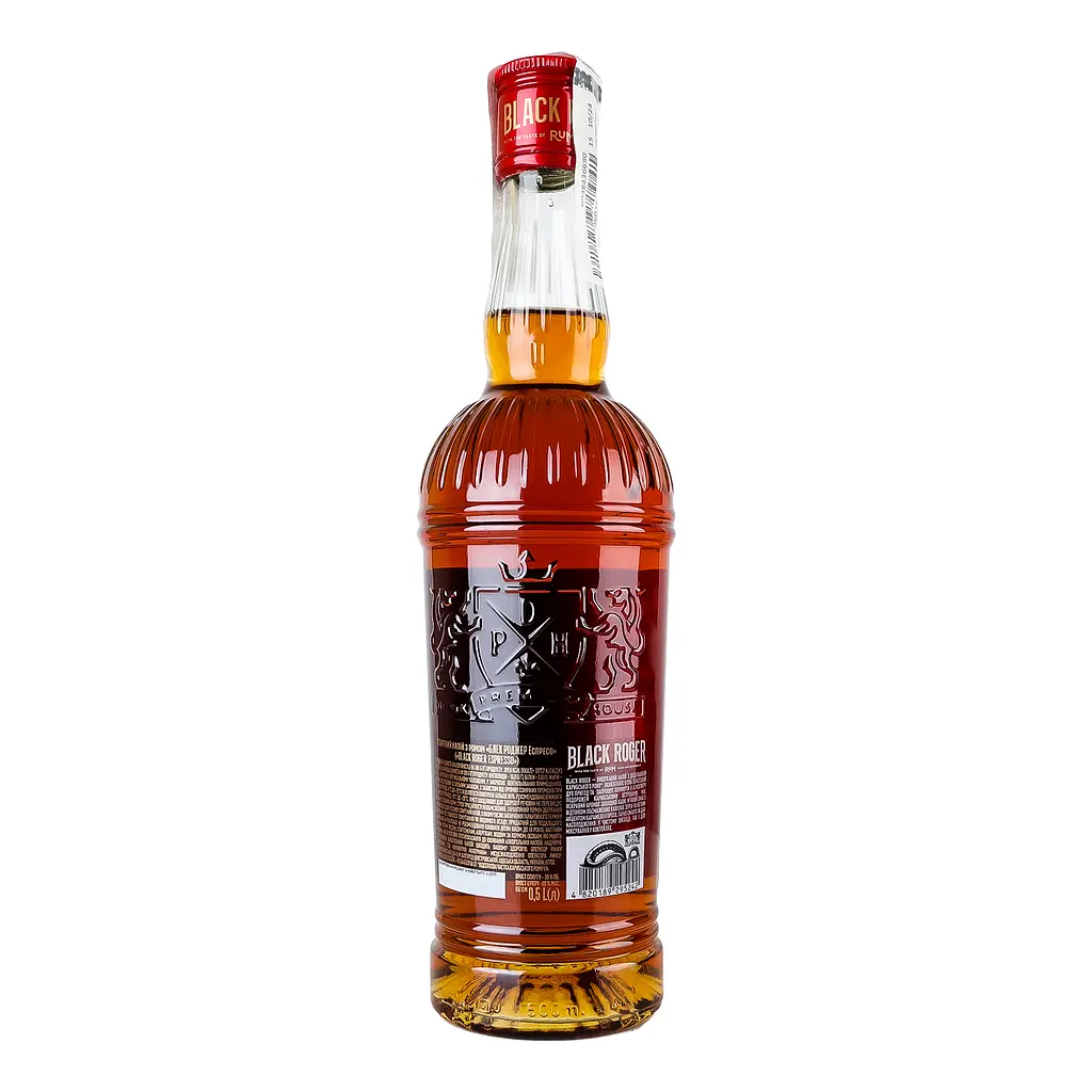 Спиртный напиток с ромом Black Roger Espresso 30% 0.5л - фото 3