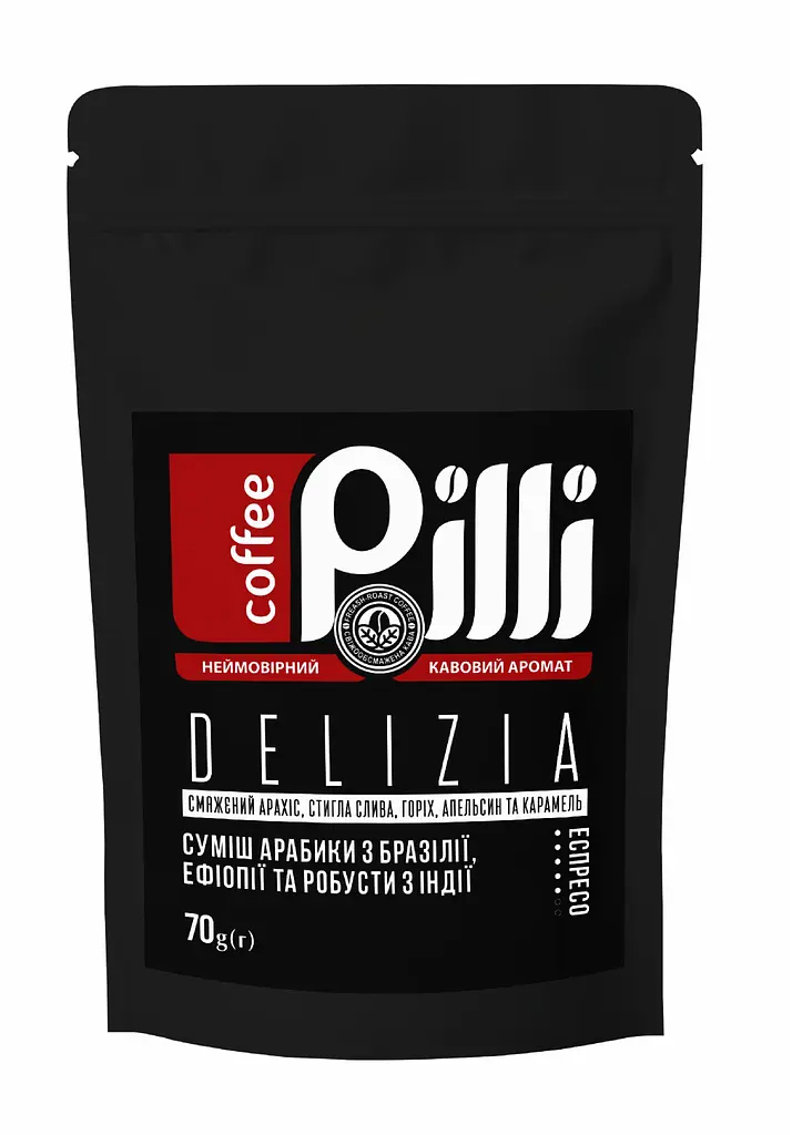Кава зернова Pilli Подарунковий набір “Різноманітний”, 70 г / 6 шт - фото 4