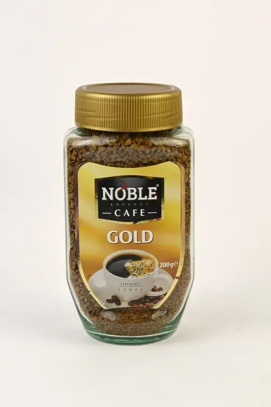 Кава розчинна Noble Cafe Gold 200г.