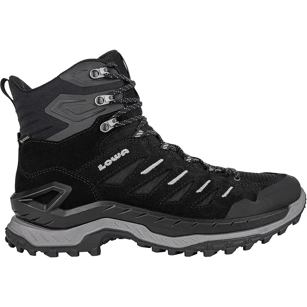 Ботинки мужские Lowa Innovo GTX Mid 44,5 Черный-Серый - фото 2