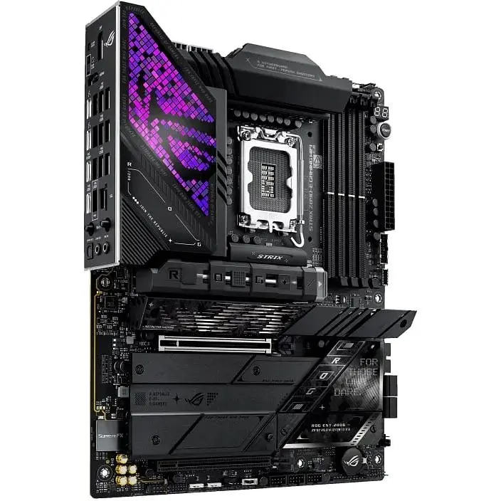 Материнська плата Asus Rog Strix Z890-E Gaming WIFI s1851 Z890 4xDDR5 M.2 DP HDMI Wi-Fi BT ATX - фото 3