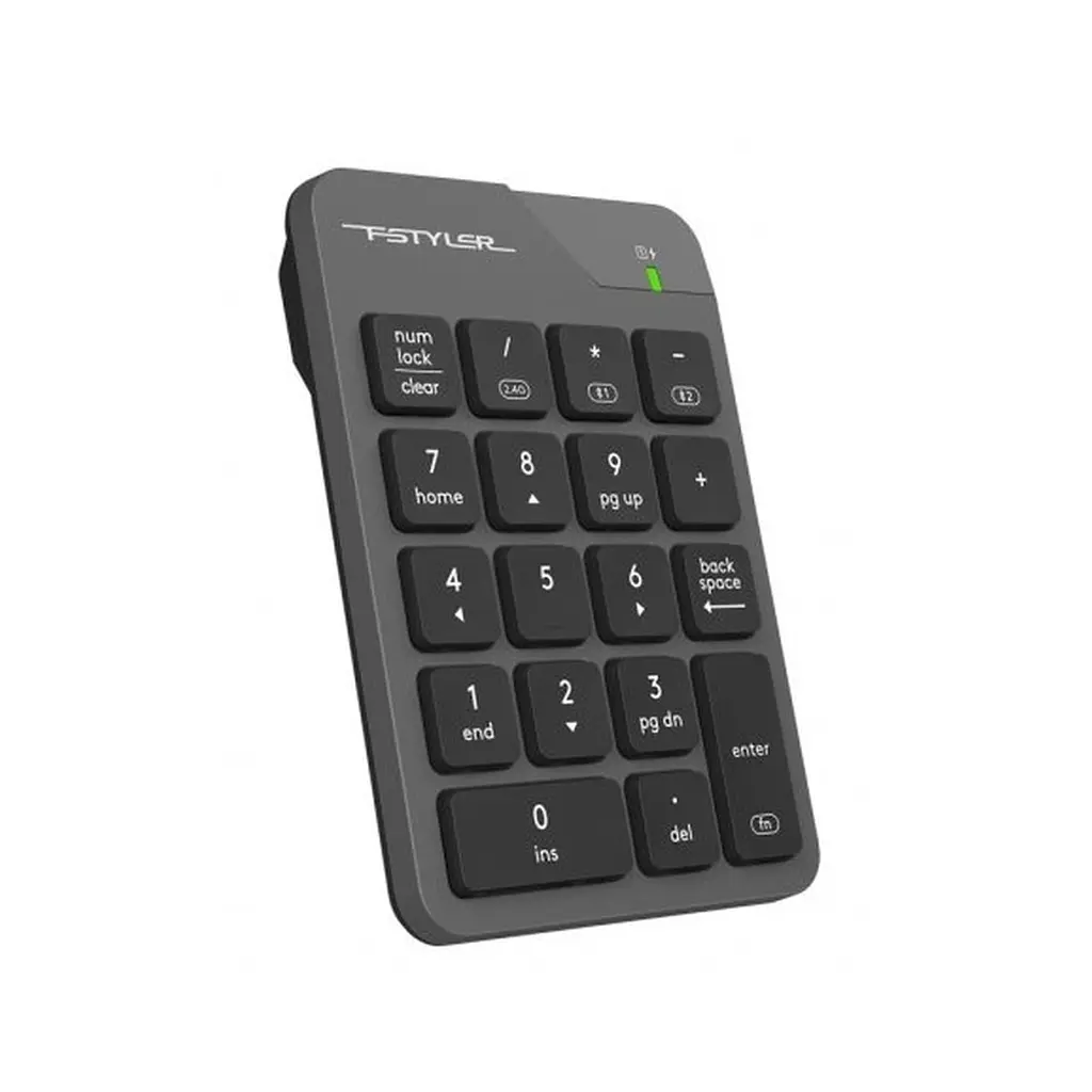 Клавіатура A4Tech FBK21C Wireless/Bluetooth Smoky Grey (4711421995108) - фото 4
