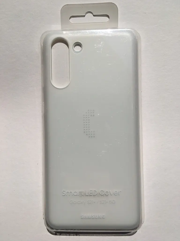 Чохол протиударний LED Cover EF-KG996CWEGRU для Samsung Galaxy S21 Plus (6.7") White - фото 7