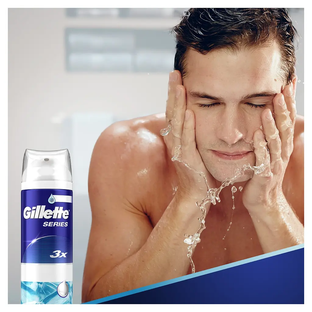 Пена для бритья Gillette Series Sensitive Cool 250 мл - фото 8
