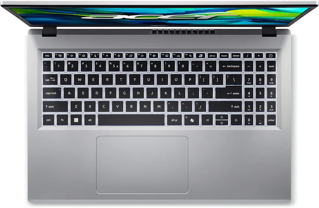 Ноутбук Acer Aspire Go AG15-32P 15.6 FHD IPS, Intel 3-N355, 16GB, F512GB, UMA, Lin, серебристый (NX.J8XEU.001) - фото 4