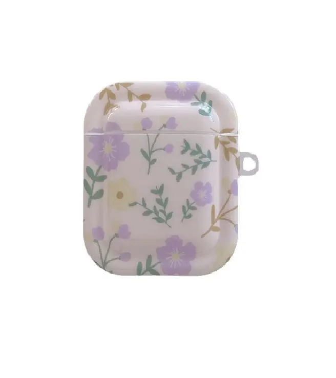 Чохол на AirPods 1 2 ANbeauty Flowery Бежевий (AN0103330)