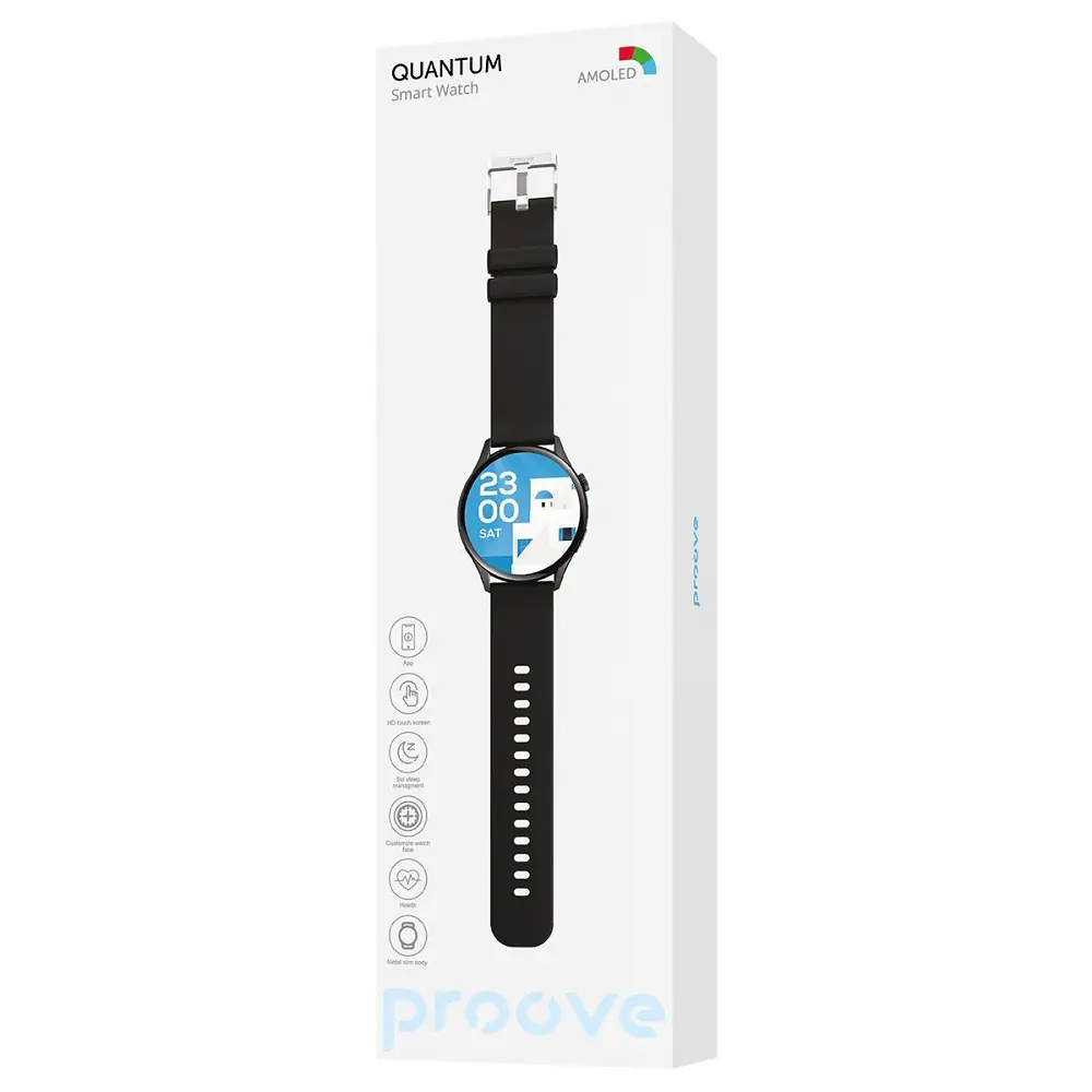 Смарт-годинник Proove Quantum silver glossy - фото 2