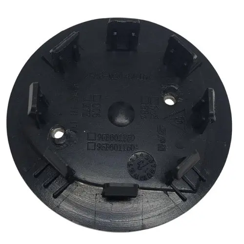 Ковпак колеса Porsche чорний+золотий логотип 76мм 1шт пластик (на клямках) OEM 7L5601149 - фото 2