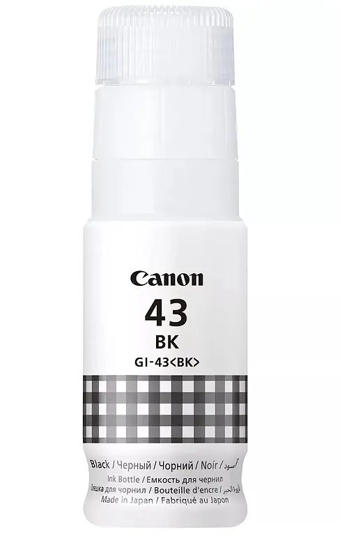 Чорнило Canon GI-43, Black, G540/G640, 60 мл (4698C001)