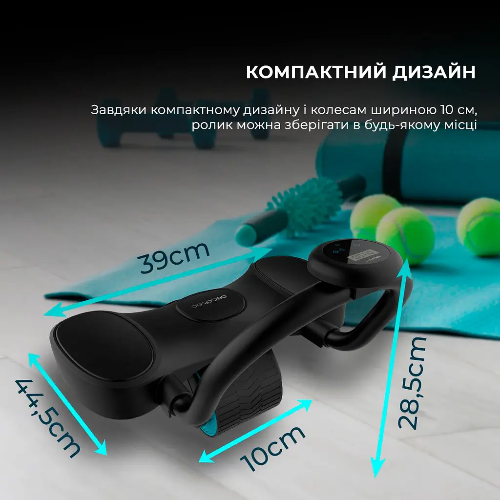 Ролик для пресу Cecotec Drumfit AB Fit Pro Rueda - фото 6