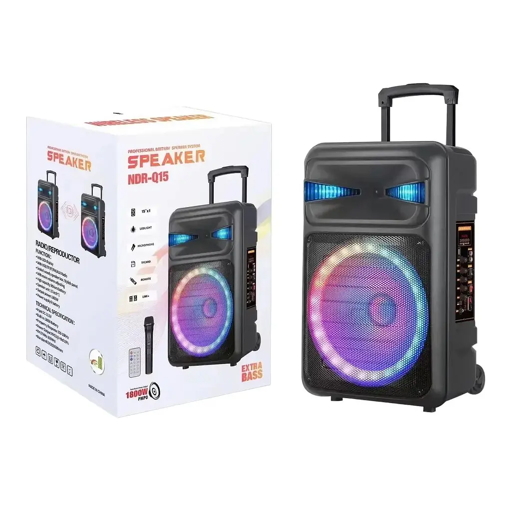 Акустична система XPRO NDR-Q15 висока потужність 15 дюймів (MER-15685_3683) - фото 2