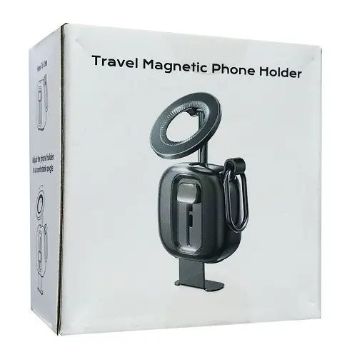 Тримач для подорожей L09 MagSafe Travel Phone Holder чорний - фото 2
