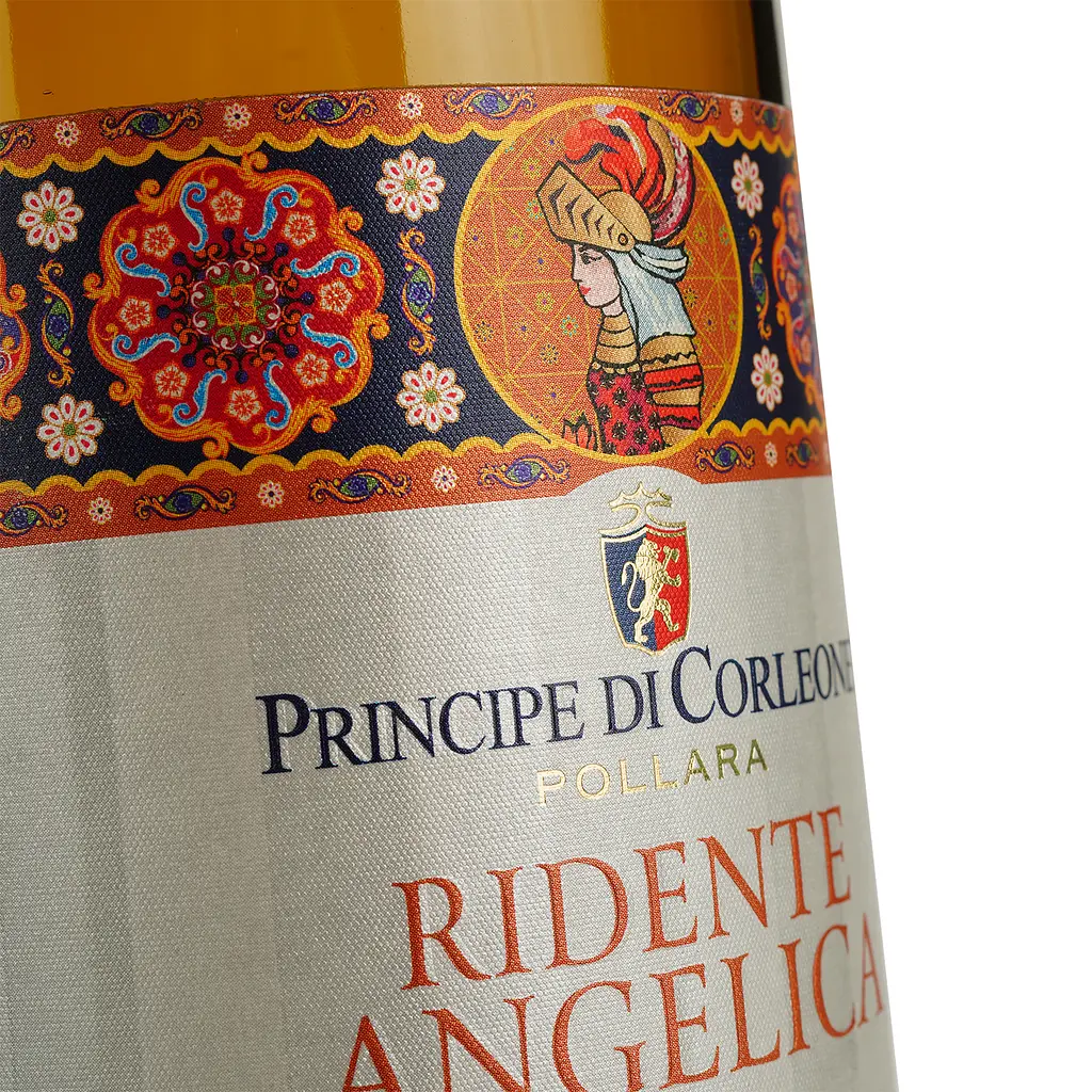 Вино Principe di Corleone Ridente Angelica Grillo Sicilia DOP белое сухое 0.75 л - фото 3