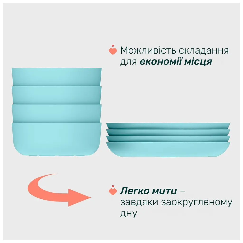 Набір дитячого посуду Chicco Set Pappa 12 міс.+ блакитний (16201.25) - фото 3
