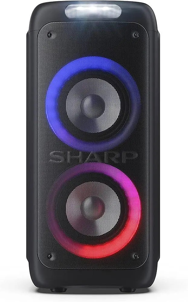 Портативна акустика Sharp PS-949 XpartyStreet Beat Party Speaker 132W з мікрофоном бездротова - фото 2