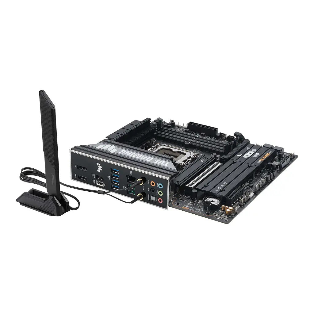 Материнcька плата TUF GAMING B860M-PLUS WIFI s1851 B860 4xDDR5 M.2 DP HDMI USB Type-C Wi-Fi BT Asus teh0018982 - фото 6