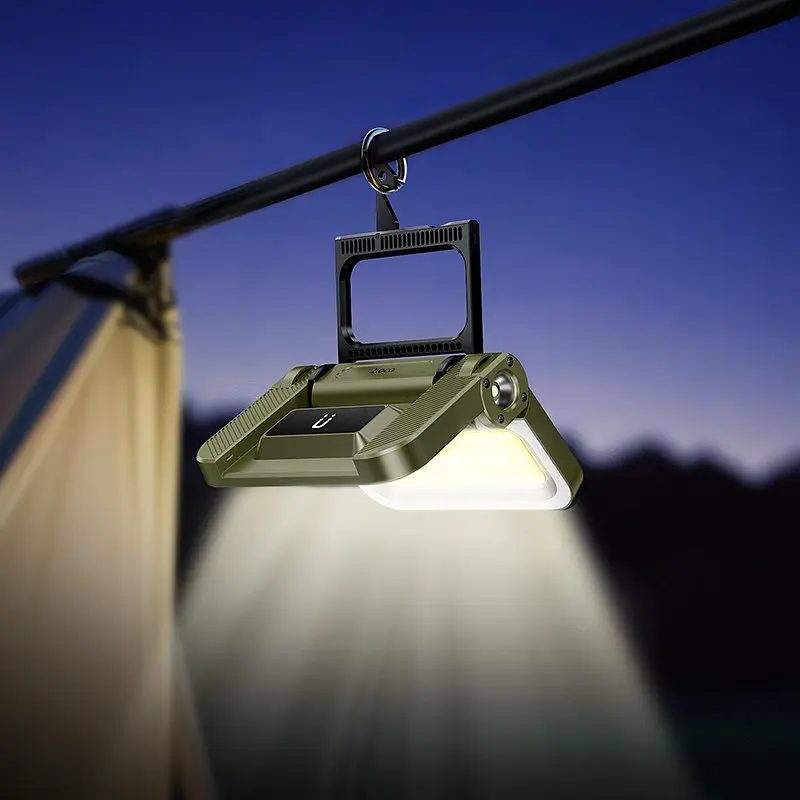 Кемпінгова лампа з сонячною панеллю Hoco DL22 Firefly solar outdoor camping light - фото 6