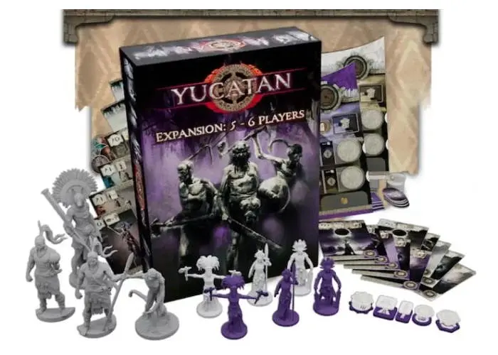 Настільна гра Matagot Юкатан: Розширення на 5-6 гравців (Yucatan: 5-6 Player Expansion) (англ.) (MAT-YUC-001-037) - фото 2