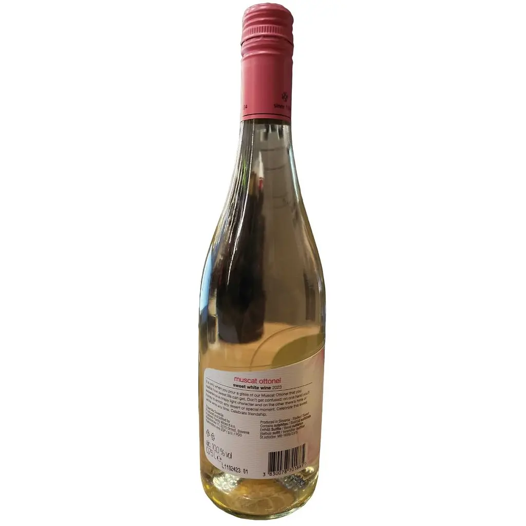 Вино Puklavec & Friends Muscat Ottonel white 10% 0.75 л (856503) - фото 2