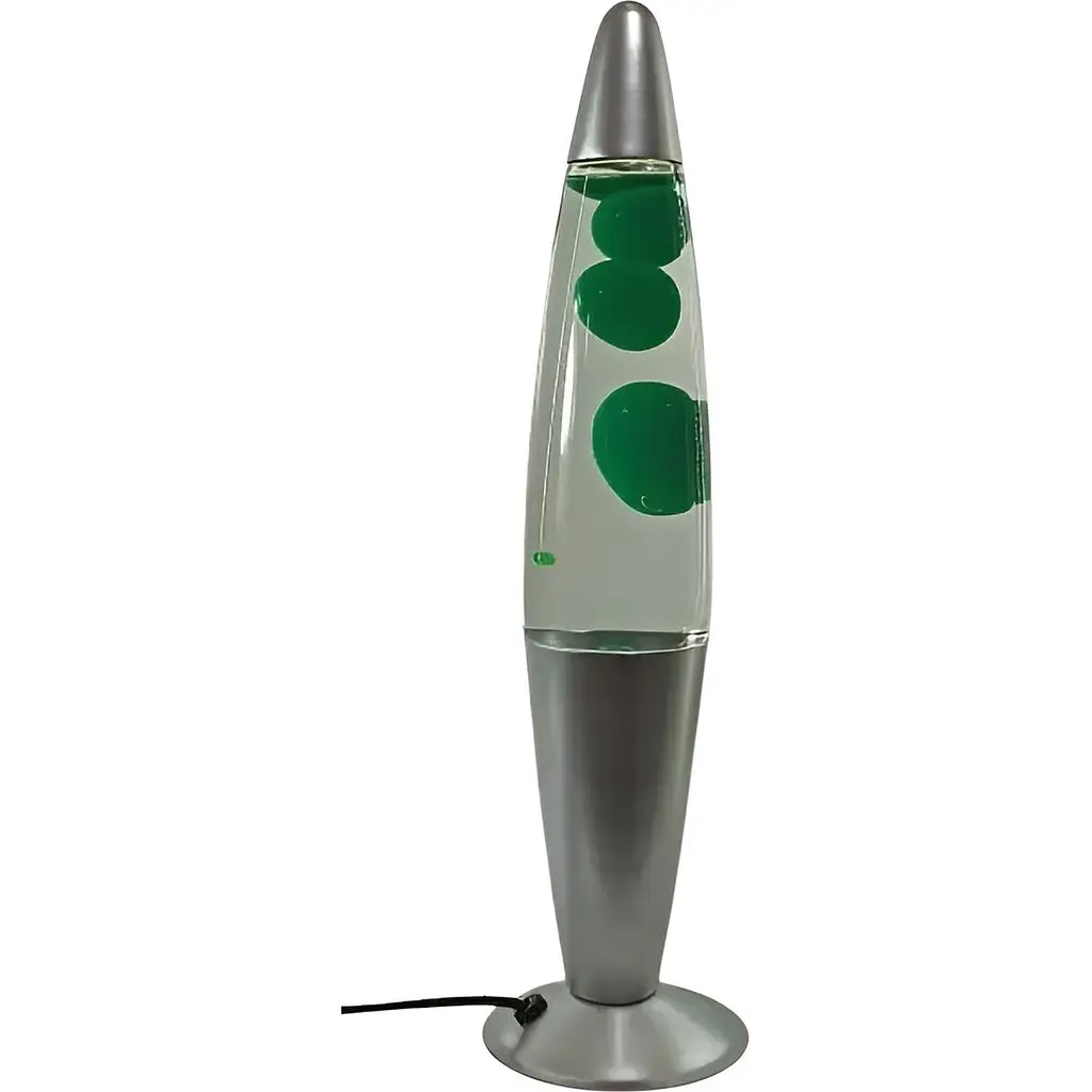 Лампа No brand Лава зелена 42x10x10 см - фото 2