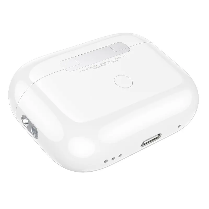 Бездротові навушники-вкладиші Borofone BW92 з компактним зарядним кейсом Bluetooth 5.4 білі - фото 8