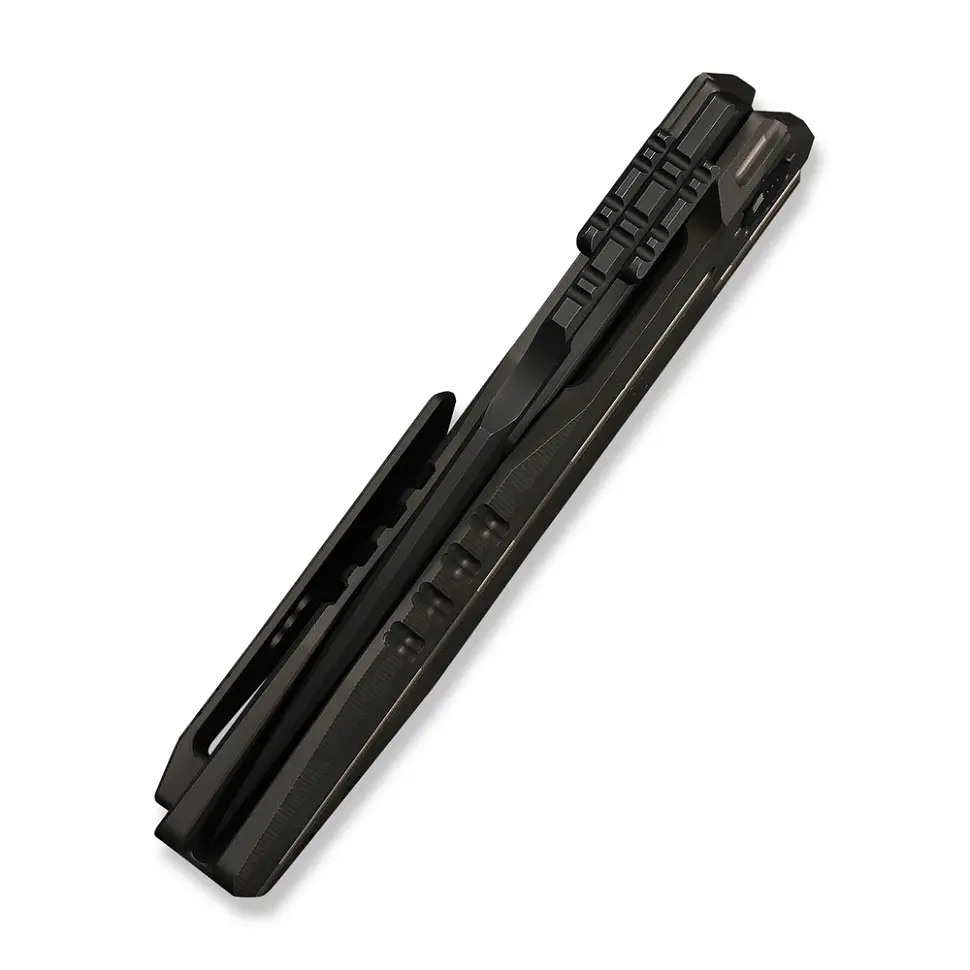Ніж складаний туристичний Weknife Reveille (9.7 см) Bohler M390 / Titanium пісочно-бежевий - фото 6