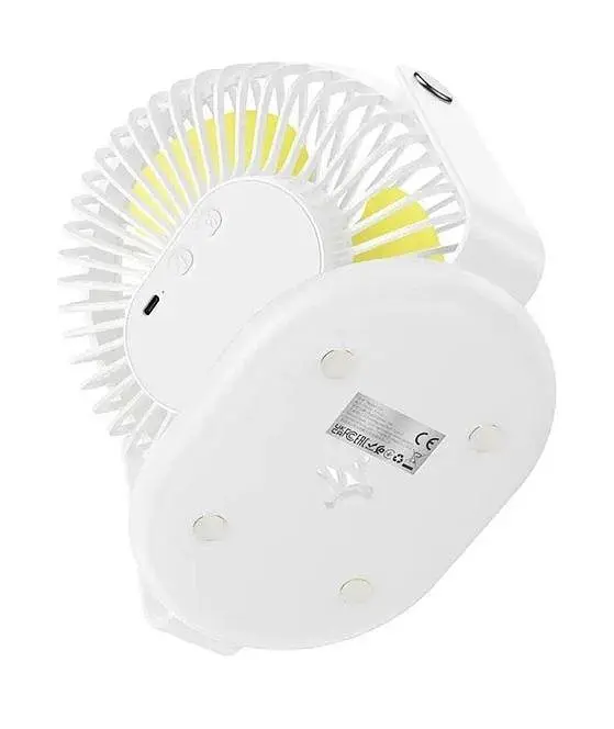 Вентилятор портативный Hoco F14 multifunctional powerful desktop fan - фото 4