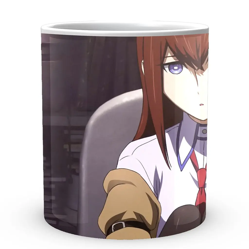 Кухоль GeekLand Steins Gate Брама Штейна Макісе SG 10 330 мл білий - фото 2
