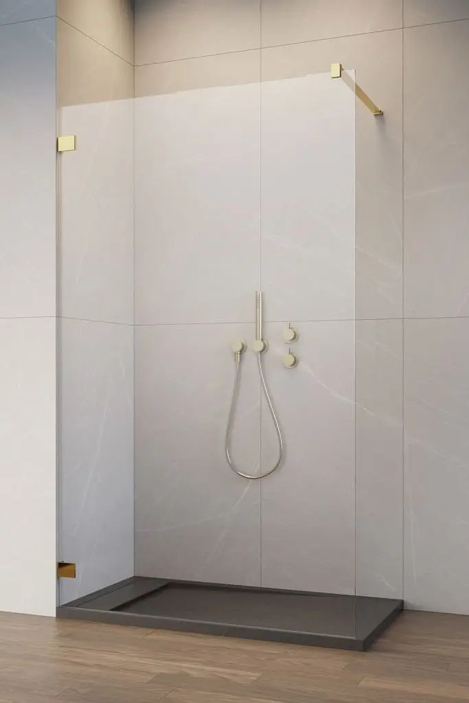 Душова перегородка Radaway Essenza Pro Gold 65 см 10103065-09-01