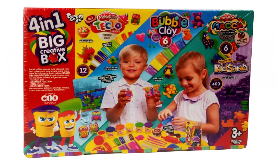 Набір 4в1 Big Creative Box, BCRB-01-01, Danko Toys - фото 2