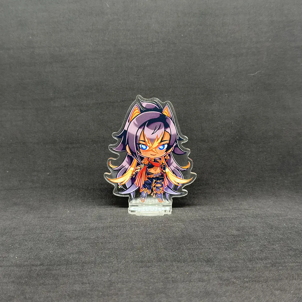 Акрилова колекційна фігурка Геншин Імпакт - Genshin Impact Chibi Дехья 10 см