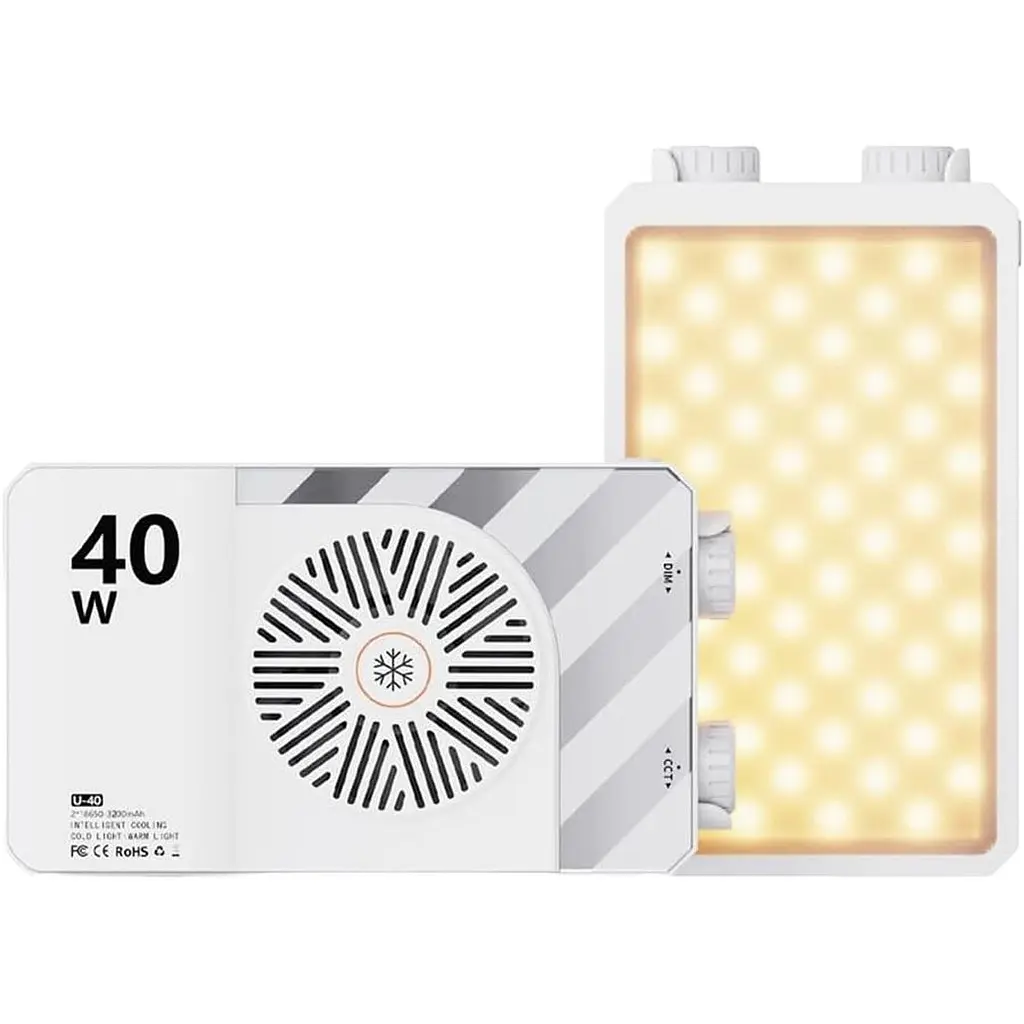 Накамерне світло AC Prof U40 BiColor White [168855] - фото 4