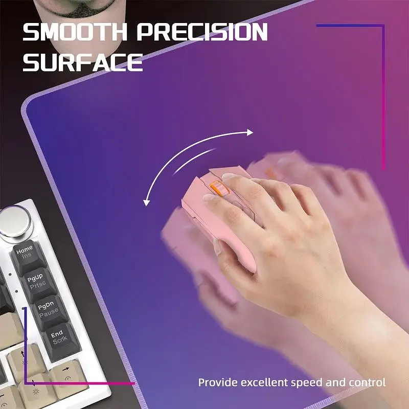 Ігрова поверхня Attack Shark CM03 eSport Violet-Blue Gradient (CM03VBG_AS) [176684] - фото 7