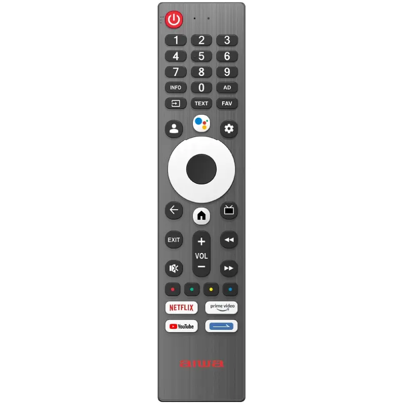 TV 43 Aiwa 43GO70804UHD UHD/DLED/T2/ Google TV//2 x 10W/Dolby Digital/HDMI/Wi-Fi/VESA 200x100/Black - фото 3