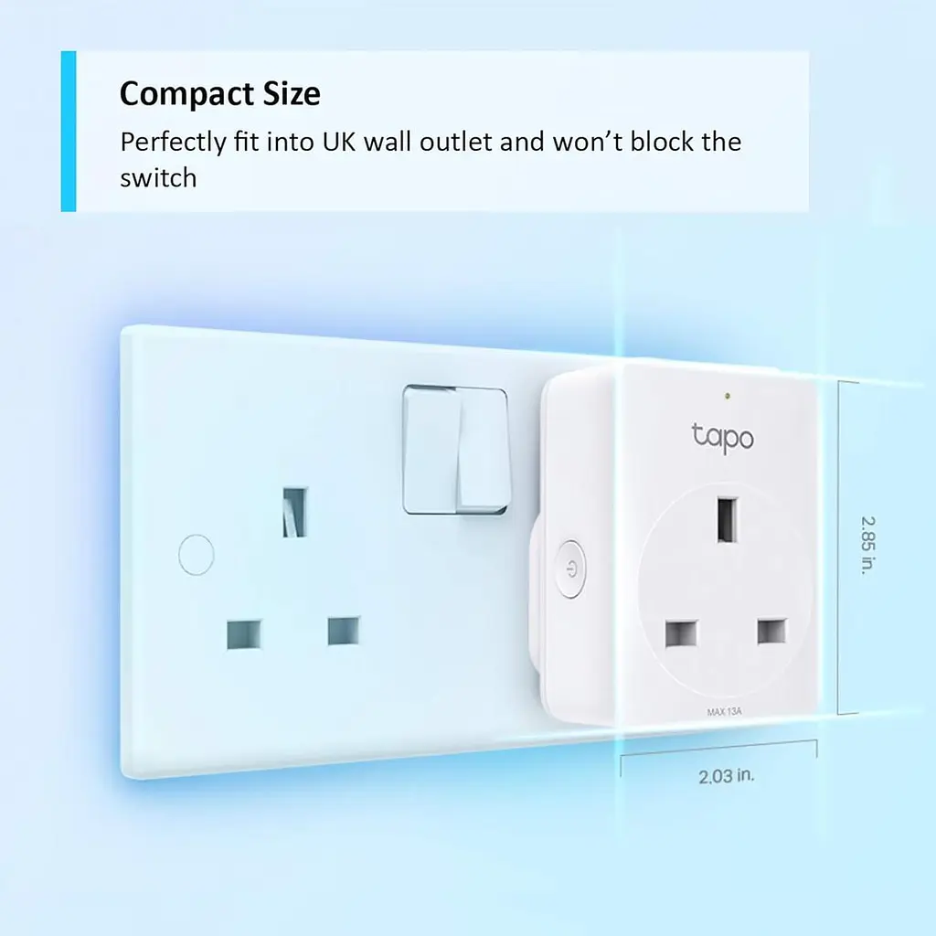 Tapo Wi-Fi Smart Plug, удаленное управление устройствами через приложение, простая и быстрая настройка - фото 2