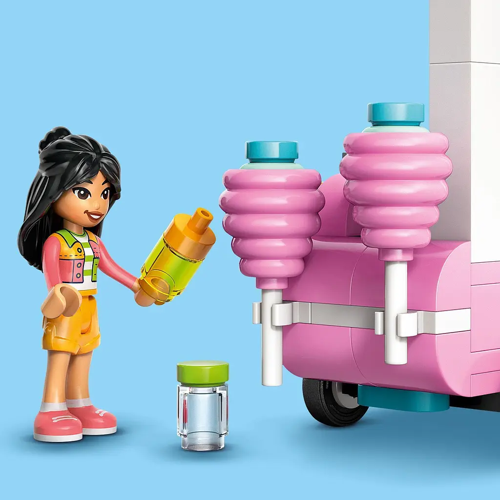 Конструктор LEGO Friends Ятка со сладкой ватой и скутер 110 деталей (42643) - фото 8
