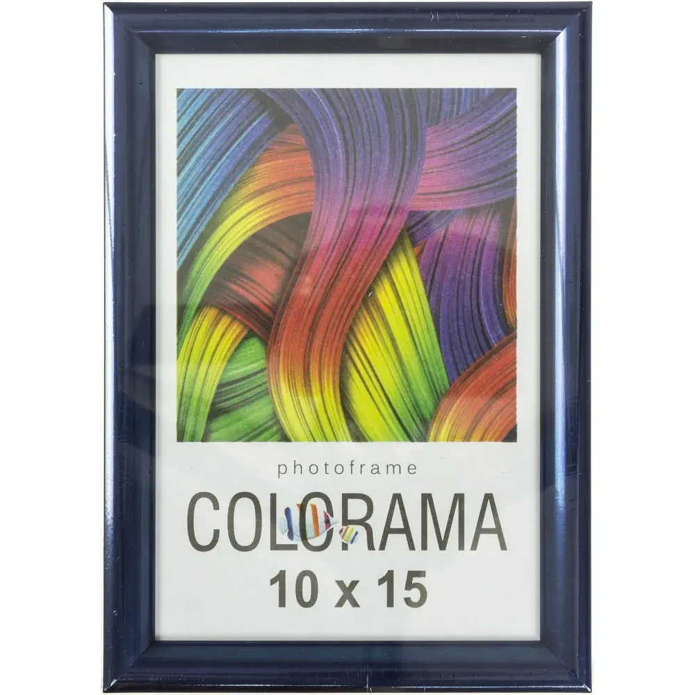 Фоторамка LA-NEW Colorama 10х15 45 blue metallic(24)
