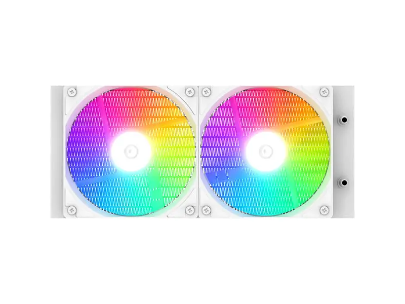 Водяне охолодження ID-COOLING Space LCD SL240 XE White - фото 2