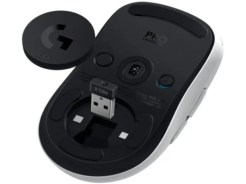 Миша Logitech PRO 2 Lightspeed White (910-007302) - фото 5