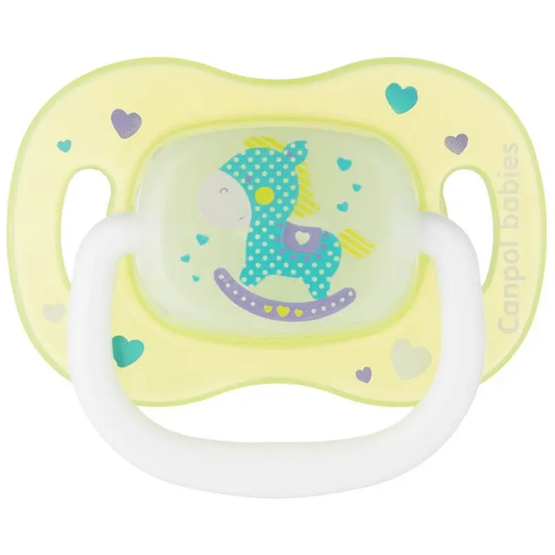 Пустушка Canpol babies Toys силіконова симетрична 6-18 міс. в асортименті (23/292) - фото 3