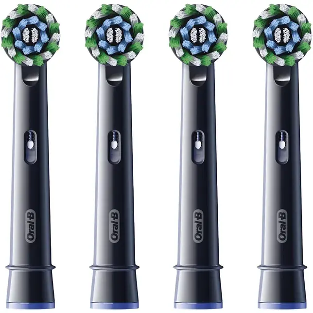 Насадки для електричної зубної щітки Oral-B Pro Cross Action чорні 4 шт. - фото 2