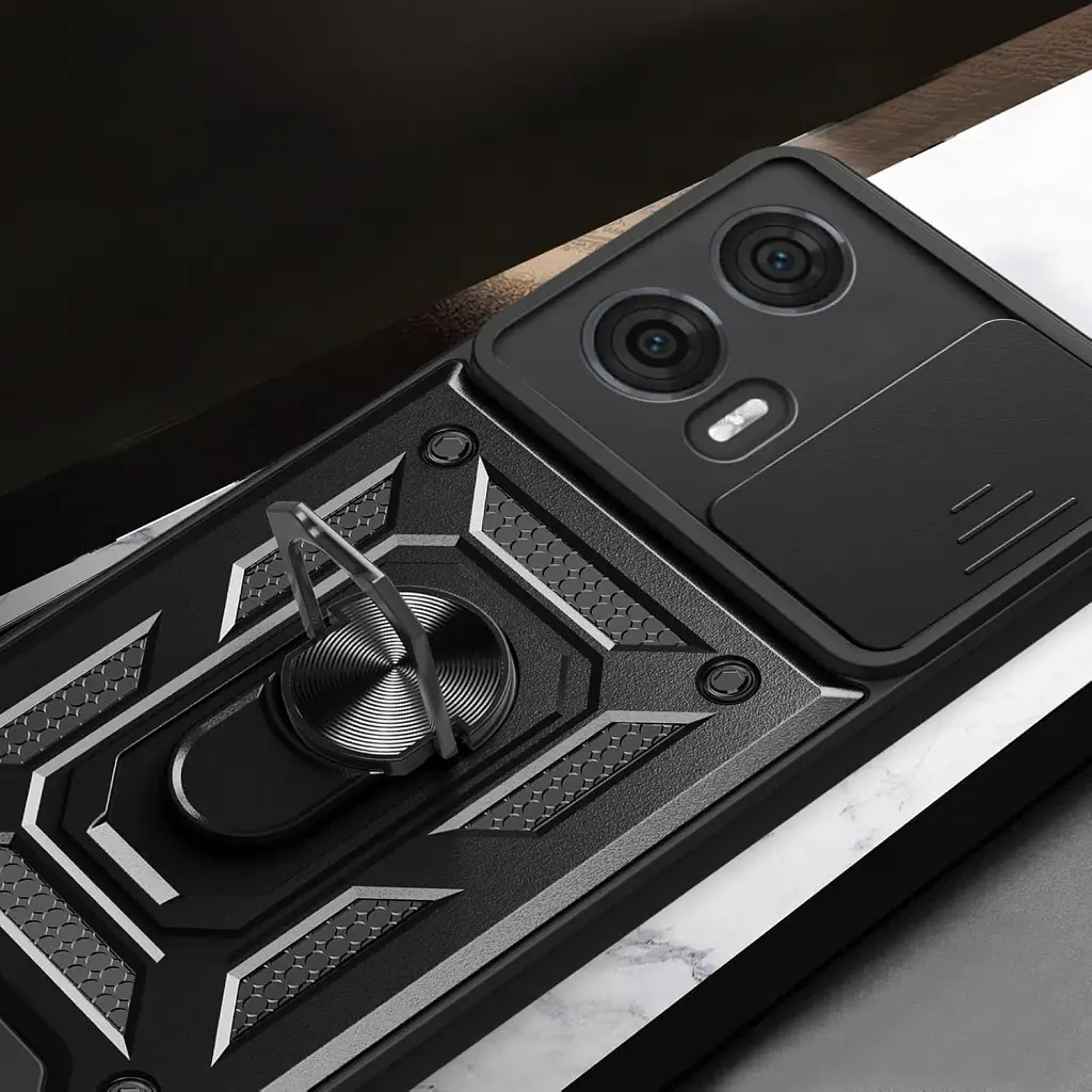 Панель BeCover Military для Motorola Edge 50 Fusion Black (712162) - фото 6