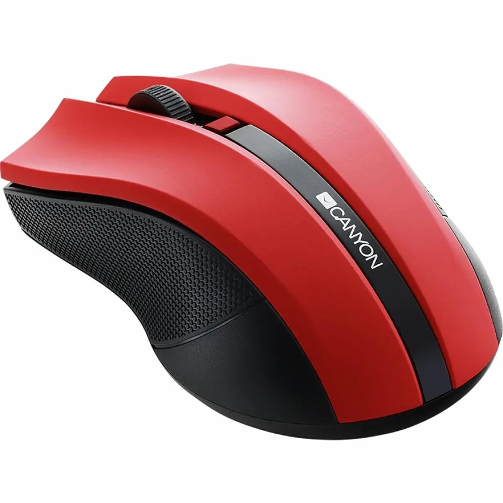 Мишка Canyon MW-5 Wireless Red (CNE-CMSW05R) - фото 2
