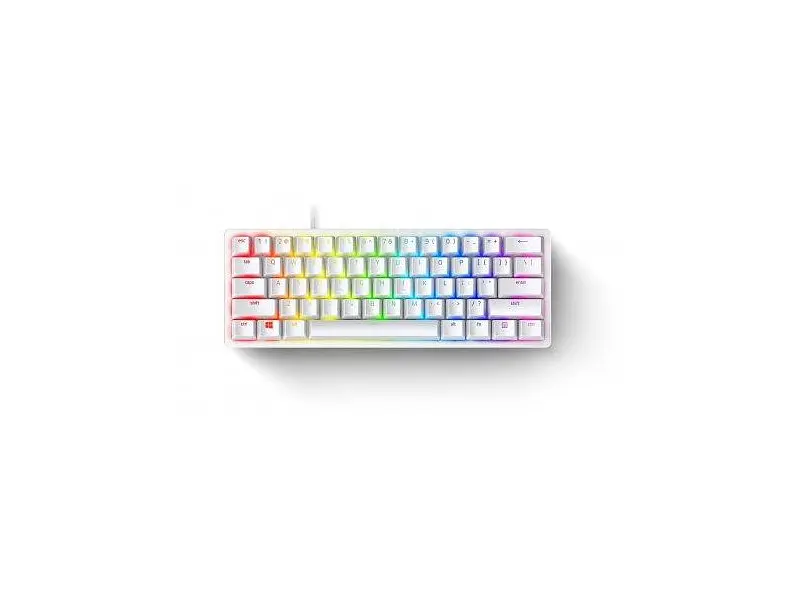 Клавіатура Razer Huntsman mini Mercury Edition Red Switch ENG (RZ03-03390400-R3M1) - фото 3