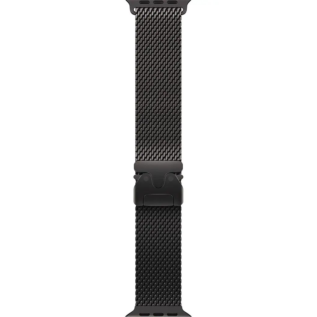 Смарт-часы Apple Watch Ultra 3 49mm Black Titanium Case with Black Titanium Milanese Loop Medium (MF1Q4) [145346] - фото 3