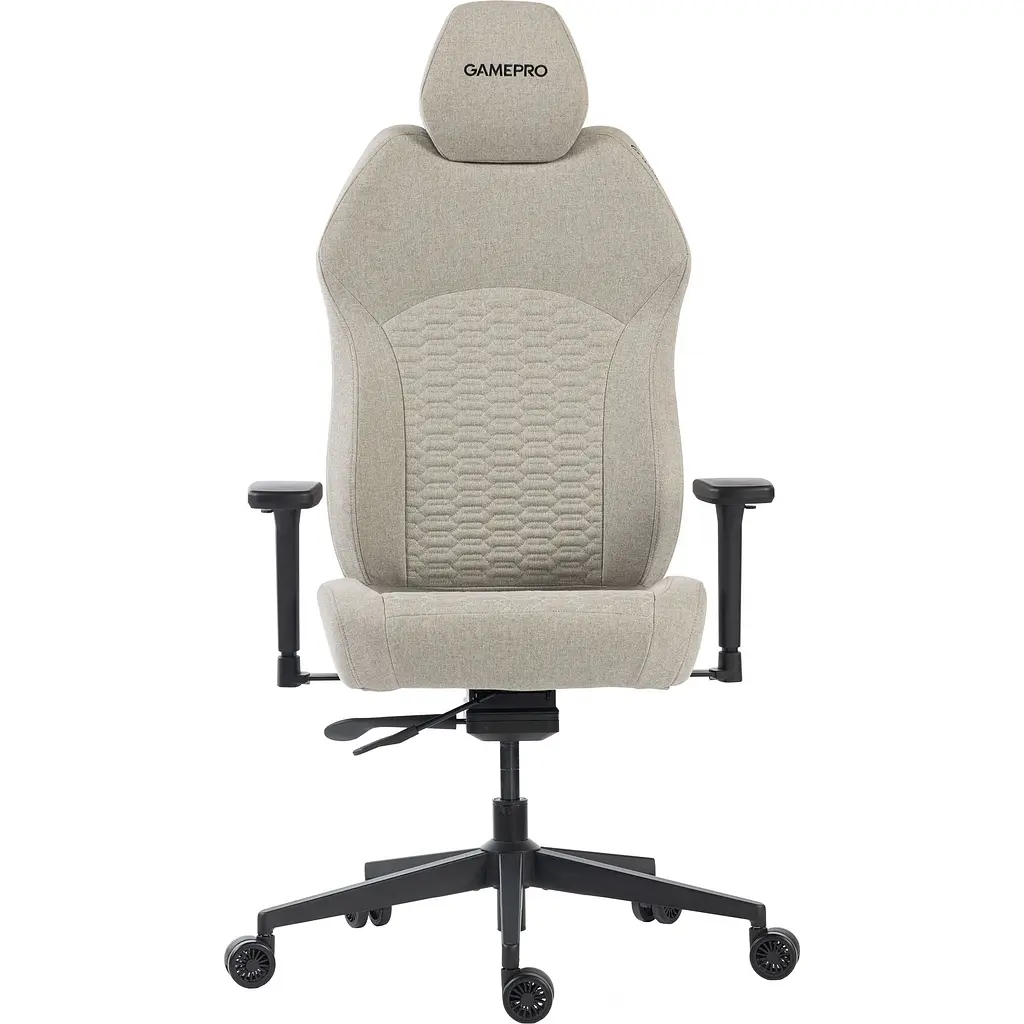 Геймерське крісло GamePro GC760LG Fabric Light Gray [148903] - фото 9