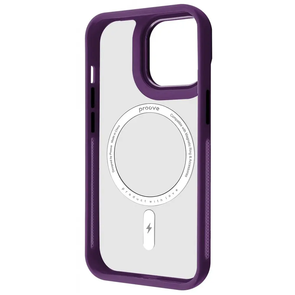 Чохол Proove Clear Essence Case with Magnetic Ring iPhone 14 Pro - фото 9